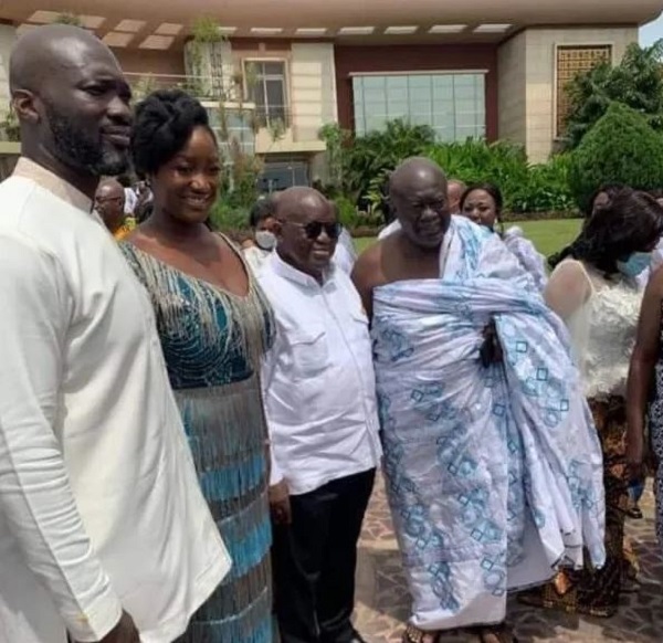 K. Jumah marries Akufo-Addo's daughter