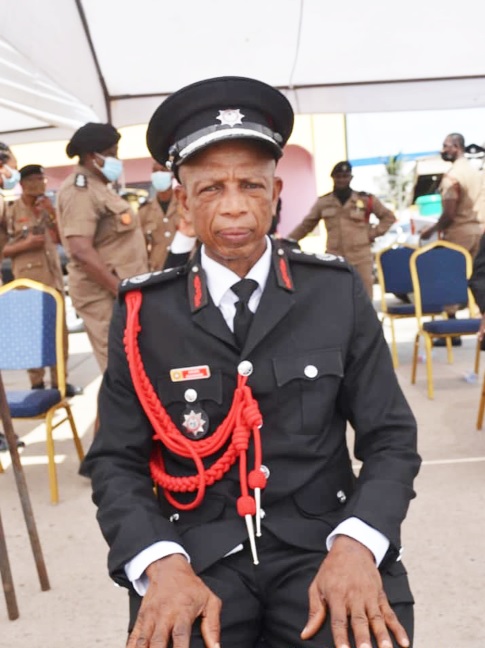 DCFO Julius Kuunuor Aalebkure, acting Chief Fire Officer
