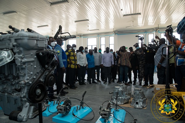Cape Coast Technical Univ Engineering Workshops commissioned