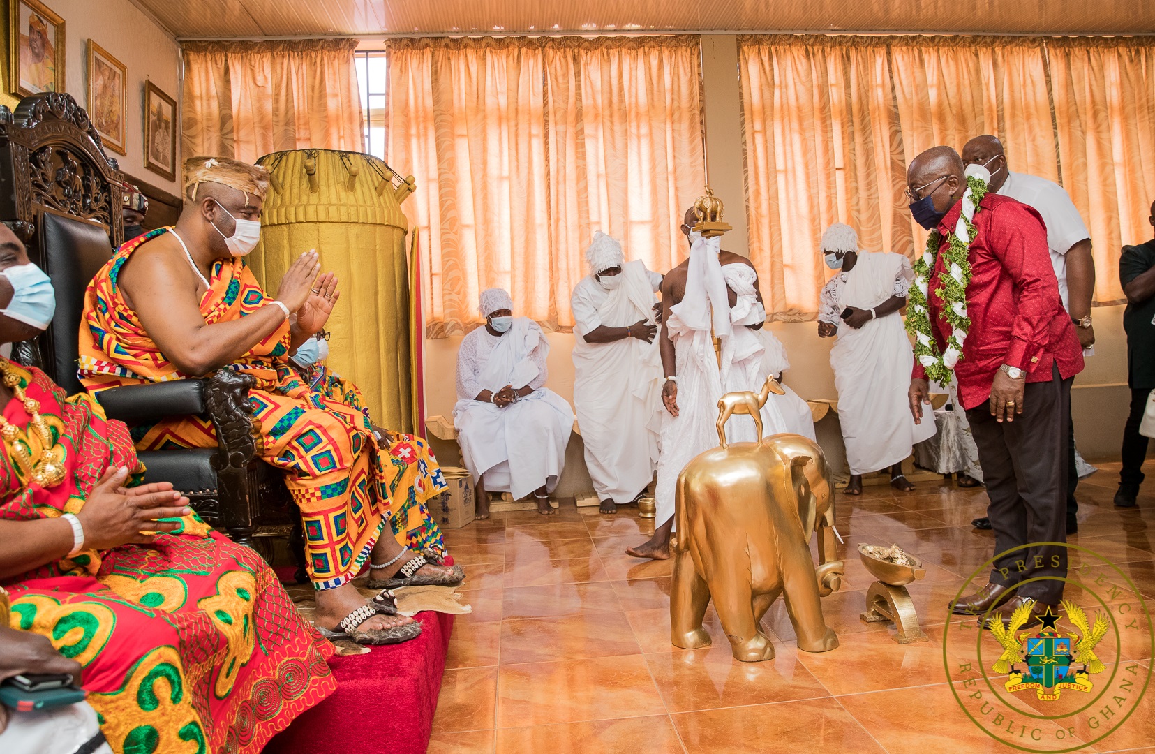 'We are seeing development in Accra' - Ga Mantse to President Akufo-Addo