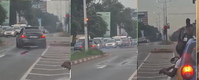 Video: Driver arrested for reckless stunt at Airport traffic intersection