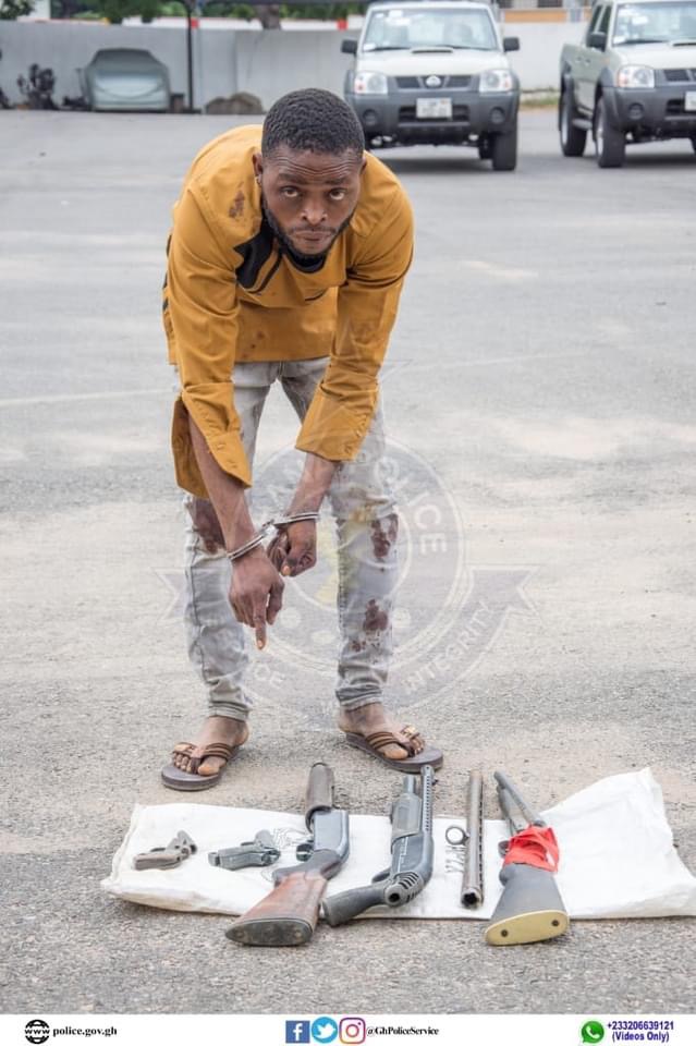 Armed robbery, murder suspect arrested at Adeiso