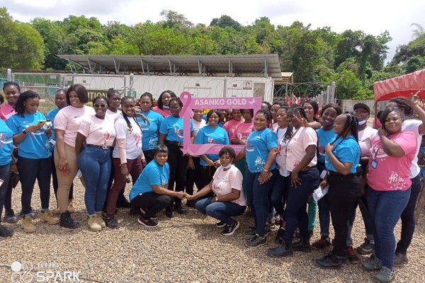 Asanko Mines, health directorate to build database of women with breast cancer