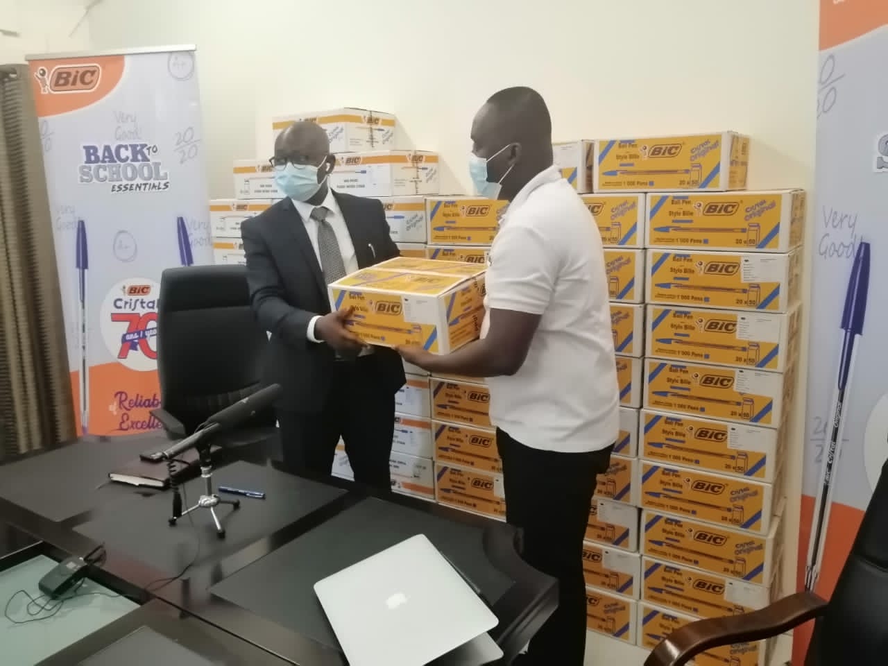 BIC donates pens to BECE candidates