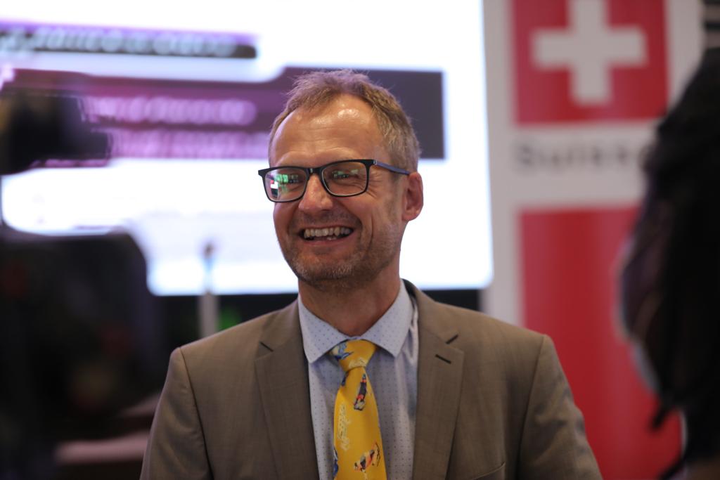  The Ambassador of Switzerland to Ghana, Benin and Togo, Mr Philipp Stalder