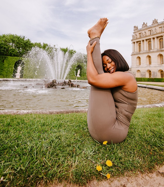 Ms Gifty Akorfa Quarshie, a certified yoga instructor