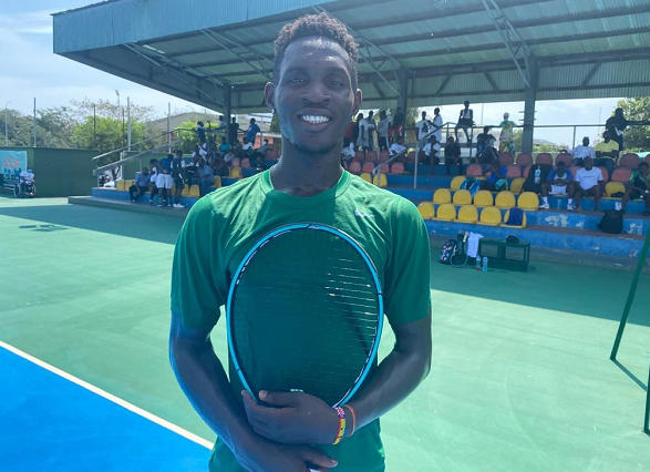 Johnson Acquah reaches Tennis Super Cup semi-finals