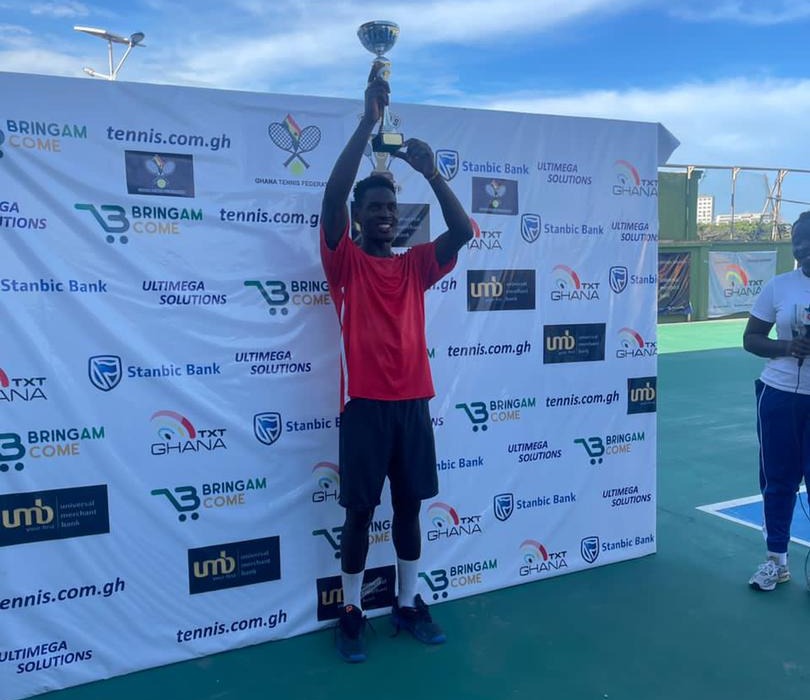 Johnson Acquah - Winner of Tennis Super Cup
