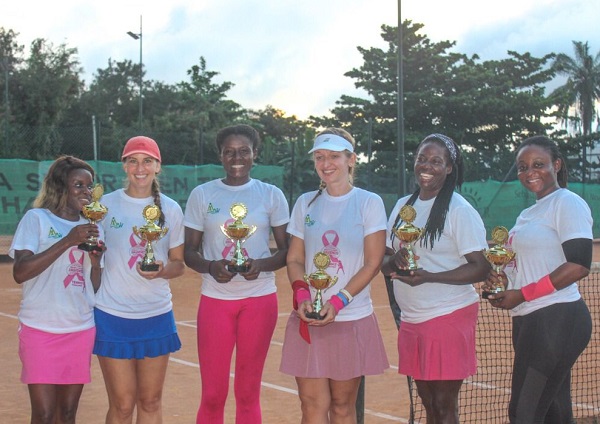 Eugenia Asigri wins All Women's Breast Cancer Awareness Tennis tourney