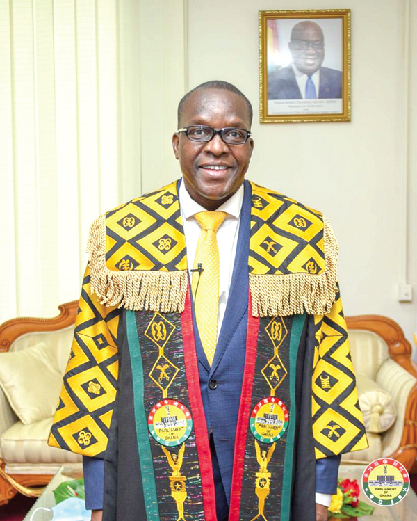 Mr Alban Bagbin-Speaker of Parliament