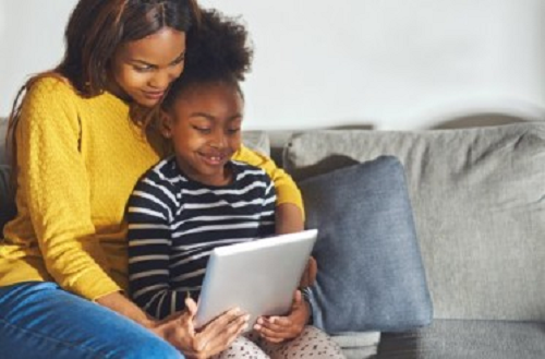 Screen time and children