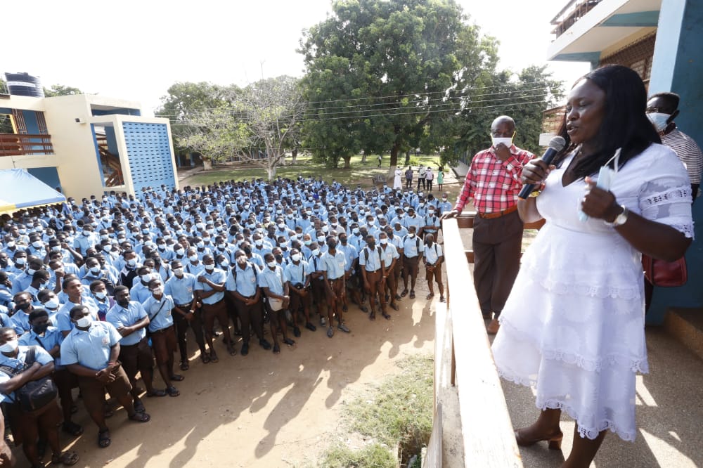 Dadekotopon MP tours WASSCE centres in constituency