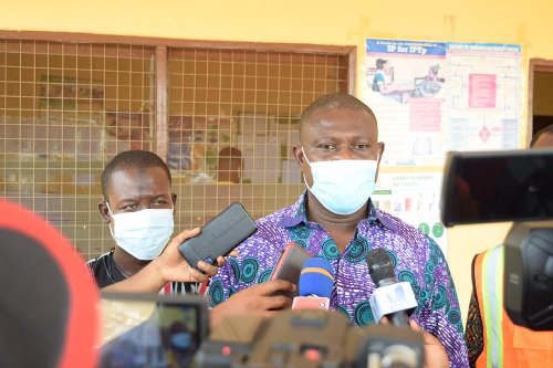 Dr Chrysantus Kubio- The Regional Director for the Ghana Health Services (GHS) at Damongo in the Savannah Region