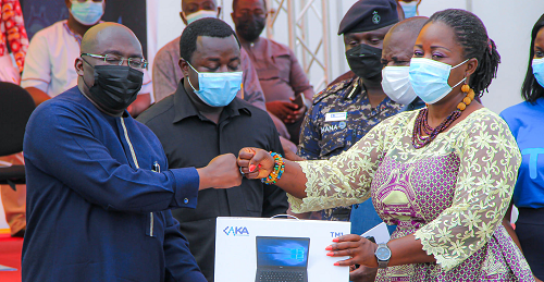 Dr Bawumia launches "One Teacher, One Laptop" initiative