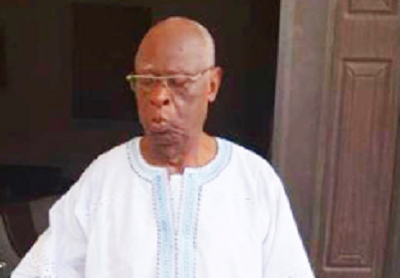 Colonel (retd) Luri Bayorbor, Chairman, PNC Council of Elders