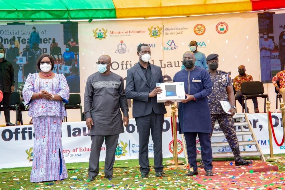 Government of Ghana through GETFund funds 70% of ‘One Teacher One Laptop’ Initiative