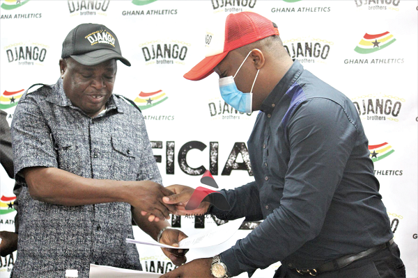 Ghana Athletics, Django Brothers sign 3-year deal - Graphic Online