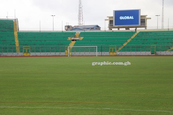 Baba Yara Stadium 97 per cent complete