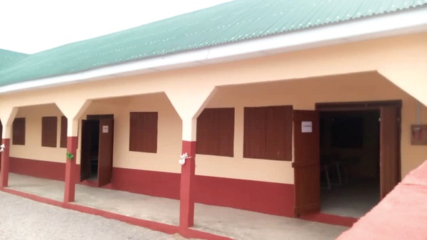 The new classroom block for Arigu Primary ‘A’ School