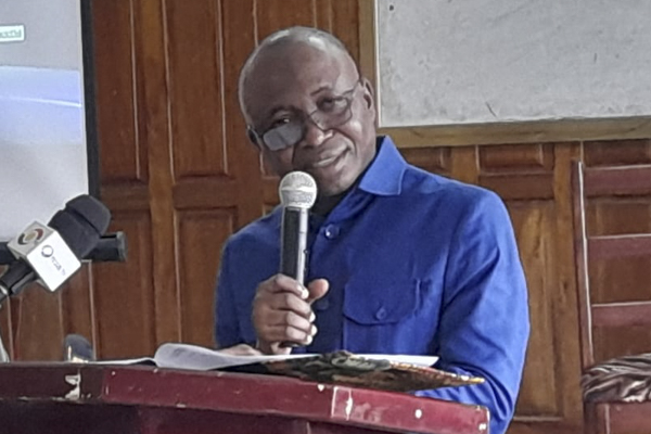 Prof. Elvis Asare-Bediako, the Vice-Chancellor of University of Energy and Natural Resources