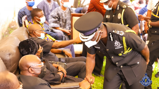Ag. IGP commiserates with Vice President Bawumia 