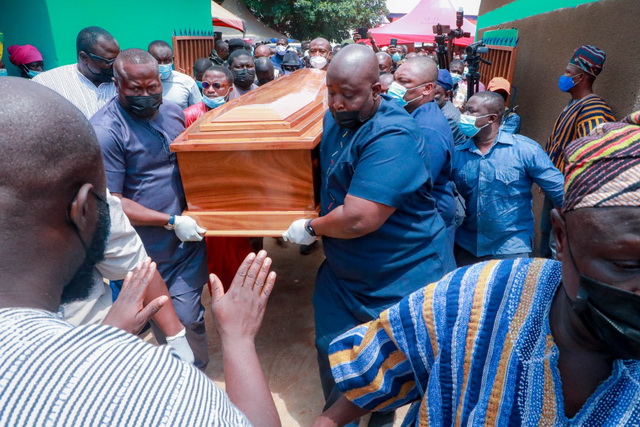 Chief Imam, political leaders storm Walewale as Hajia Mariama Bawumia is laid to rest