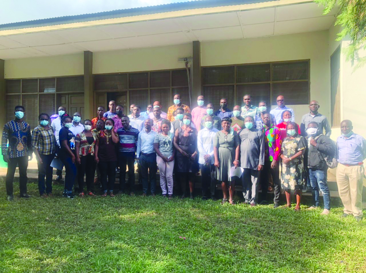 Participants in the capacity-building workshop 