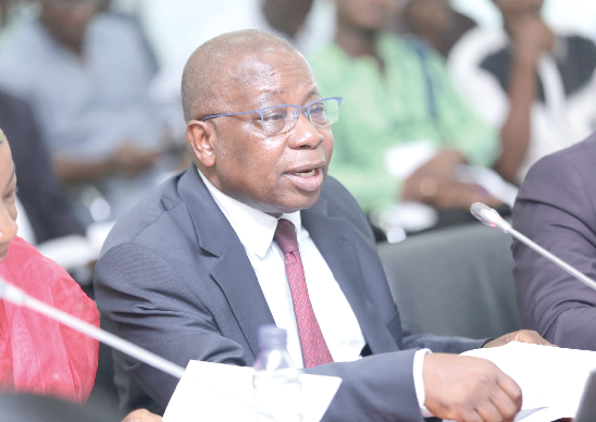 Mr Kwaku Agyeman-Manu — Minister of Health