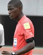 Atcho Ghislain officiates Ghana against Zimbabwe