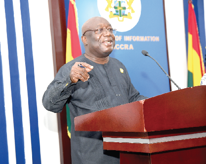 Dr Kwaku Afriyie — Minister Environment, Science, Technology and Innovation 