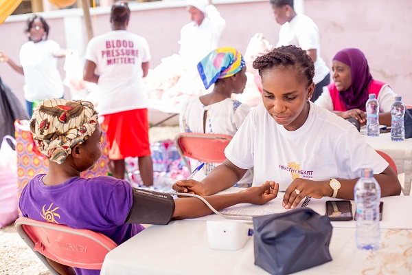 800,000 benefit from Healthy Heart Africa's Blood Pressure Screening