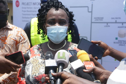 Cecilia Dapaah - Minister for Sanitation and Water Resources