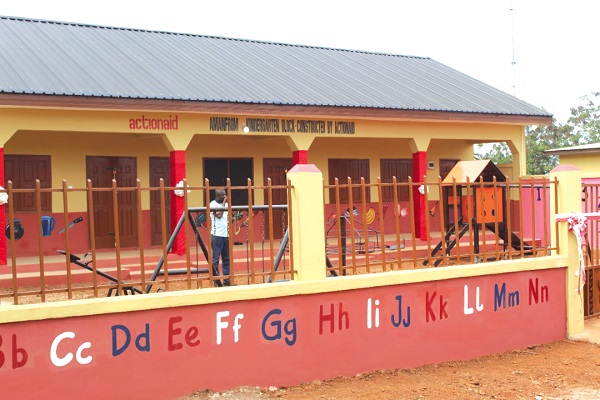 ActionAid hands over girl-friendly school facilities to 2 communities