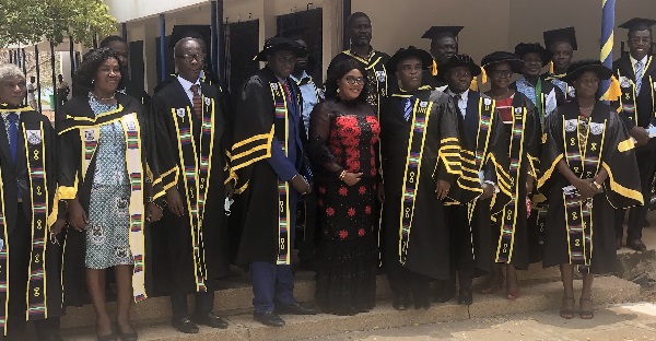 The dignitaries after the matriculation ceremony