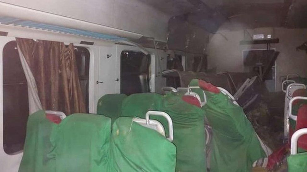 More than 160 missing after Nigeria train attack