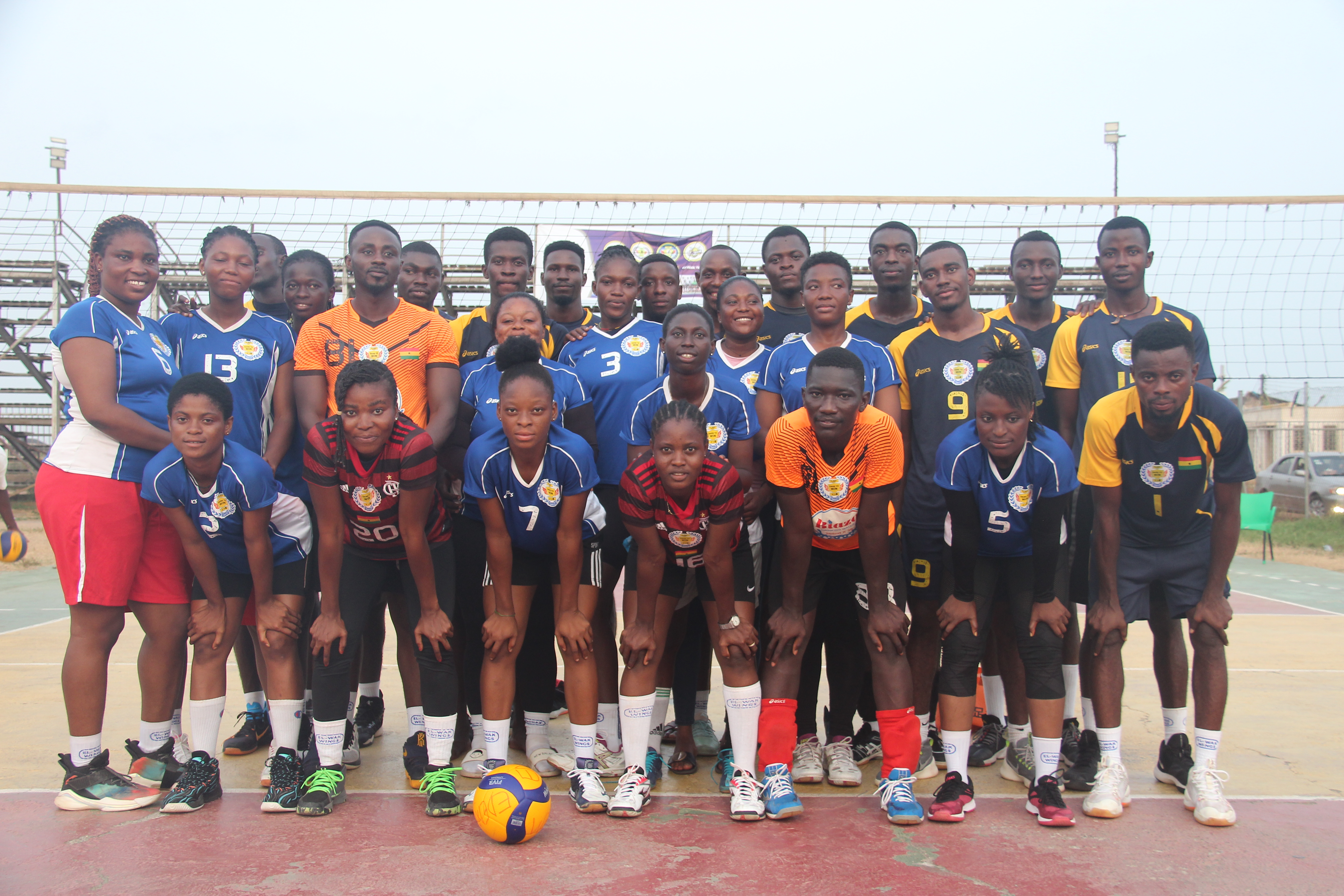 El-Wak Wings Volleyball male and female team