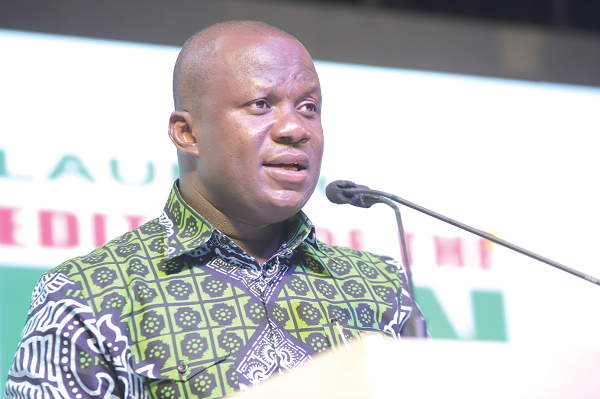 Mr Samuel Abu Jinapor — Minister of Lands and Natural Resources