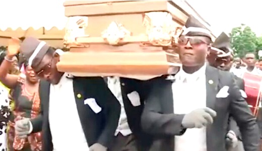  Ghana's dancing pallbearers