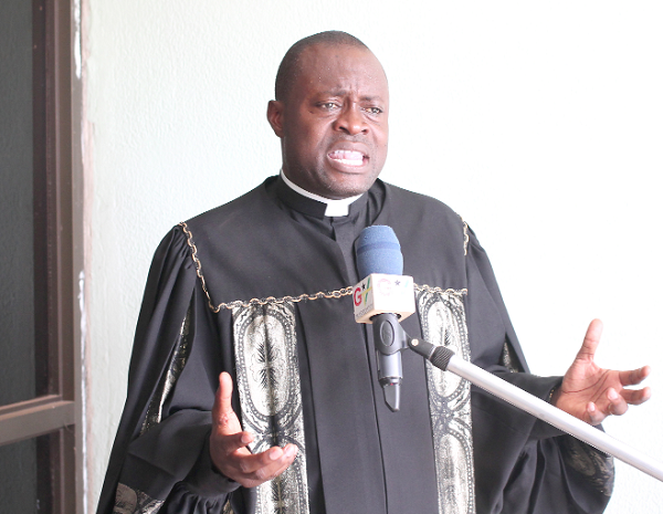 Bishop Dr Thomas Okpoti — Interim Superintendent of the Holy Apostolic Reformed Church of Ghana. Picture: Maxwell Ocloo