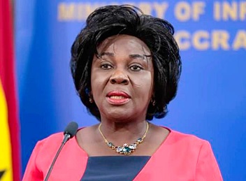  Cecilia Dapaah, Minister, Sanitation and Water Resources