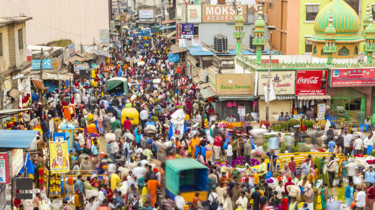People photographed in Bengaluru, Karnataka, India. According to the UN, India is home to over 1.4 billion people. Peter Adams | Stone | Getty Images