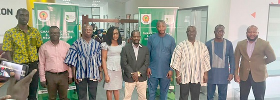 Members of the GHAFTRAM Award Technical Committee after their inauguration