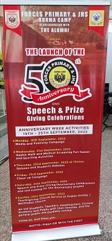 Forces Primary & JHS is 50 years
