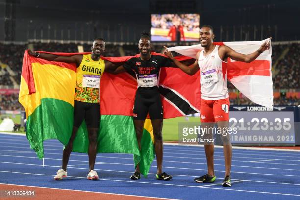 Joseph Paul Amoah wins bronze for Ghana in men's 200m at Commonwealth Games