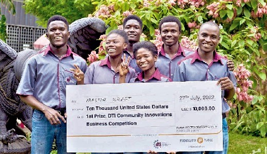 Winners of the Community Innovation Business Competition