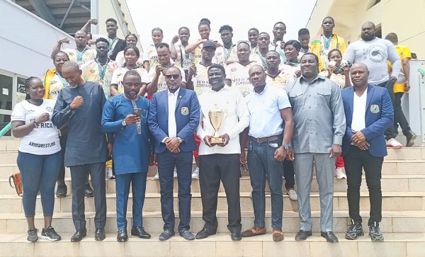 Ghana wins 45 medals at African Armwrestling Champs
