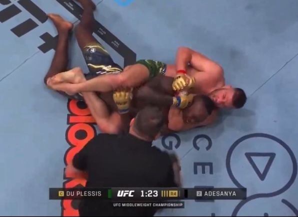 UFC: South African Dricus du Plessis submits Nigeria's Israel Adesanya