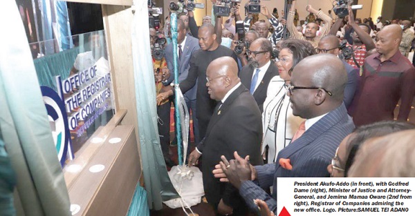 President inaugurates Registrar of Companies office