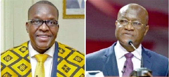 Alban Bagbin — Speaker of Parliament and Osei Kyei-Mensah-Bonsu  — Majority Leader
