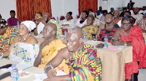A cross section of the participants in the conference